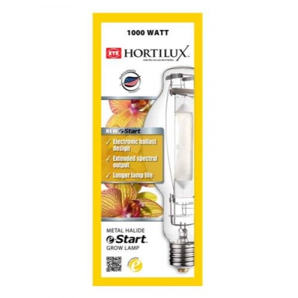 EyeHortilux 901750 e-Start Metal Halide Lamp, 1000-watt