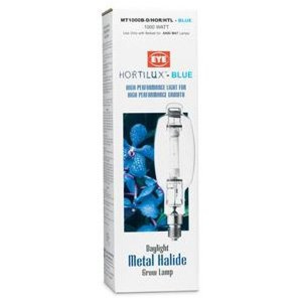 EyeHortilux 901796 Daylight Metal Halide Lamps, 1000-watt, Blue