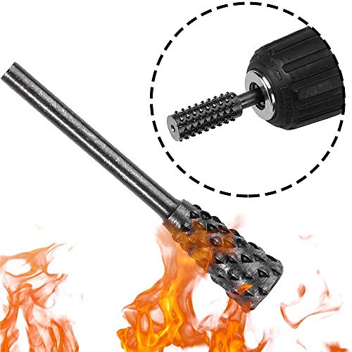 Eyech 10pc 1/83mm Shank Carbon Steel Rotary Burr Rasp Set Wood...