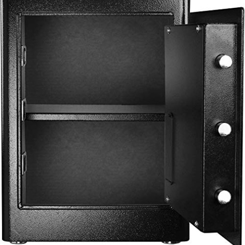 Intact Large Quick Access Biometric Fingerprint Safe With Nex-...