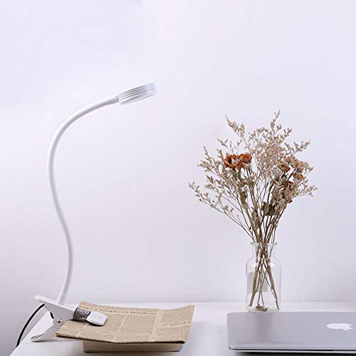 Eyocean LED Reading Light, Dimmable Clamp Lamp for Bed Headboard, ...