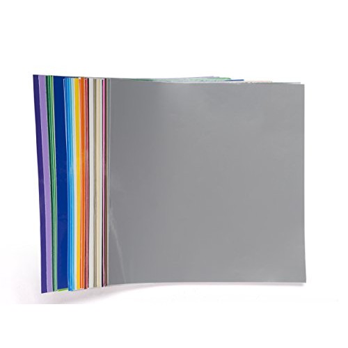 Permanent Adhesive Backed Vinyl Sheets by EZ Craft USA - 12 x 12...