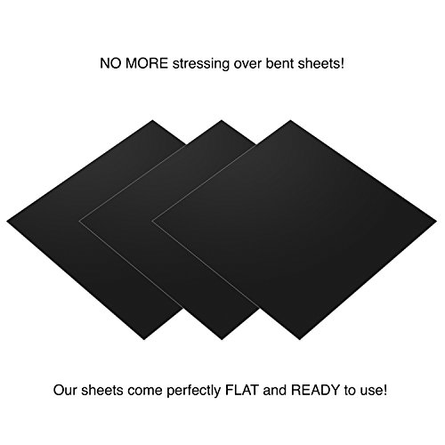 Permanent Matte Black Vinyl Sheets Better Than Vinyl Rolls - EZ Cr...