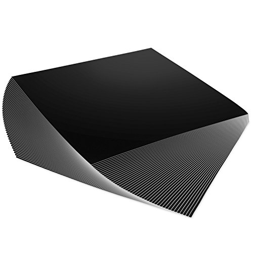 Permanent Matte Black Vinyl Sheets Better Than Vinyl Rolls - EZ Cr...
