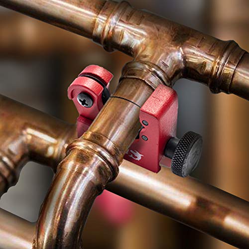 EZARC 2-Piece Tubing Cutter Set with 3/16 to 2-inch Outer Diameter...