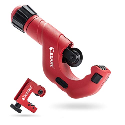 EZARC 2-Piece Tubing Cutter Set with 3/16 to 2-inch Outer Diameter...