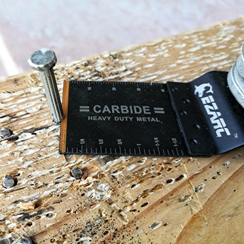 EZARC Oscillating Multitool Blade Carbide Saw Blades for Hard Mate...
