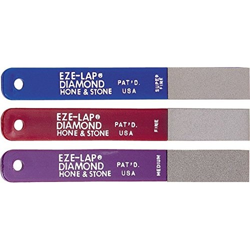 EZE-LAP L PAK Set SF/F/M Color Coded Diamond Hones