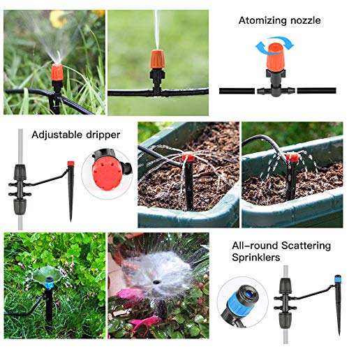 EZESO ESSENTIAL SKINCARE Drip Irrigation Kit - Garden Irrigation S...