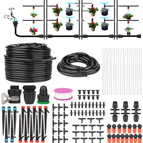 EZESO ESSENTIAL SKINCARE Drip Irrigation Kit - Garden Irrigation S...