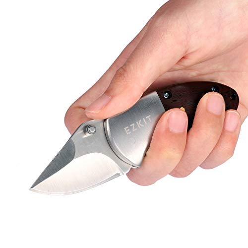 EZKIT Folding Knife, Small Pocket Knife for Men and Women, Utility...