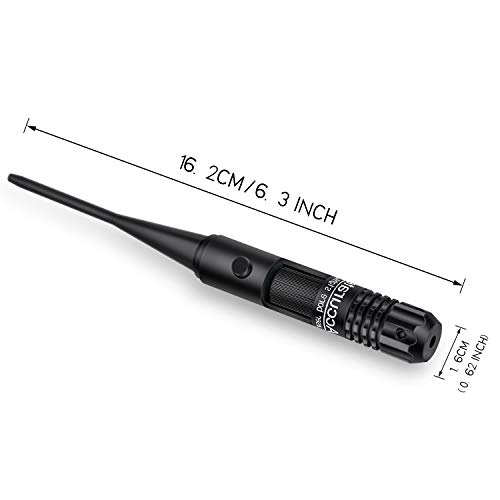 EZshoot BoreSighter Bore Sight kit with Button Switch for 0.177 to...