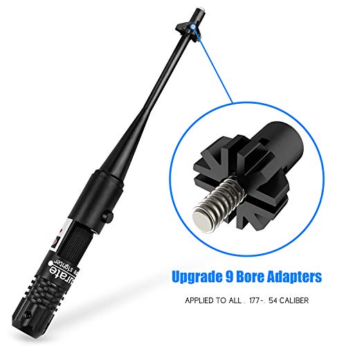 EZshoot BoreSighter Bore Sight kit with Button Switch for 0.177 to...