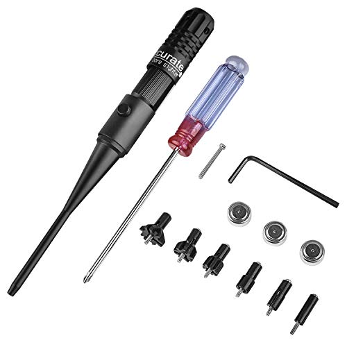 EZshoot BoreSighter Bore Sight kit with Button Switch for 0.177 to...