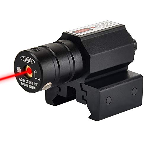 EZshoot Compact Tactical Red Dot Red Laser Sight with Picatinny Ra...