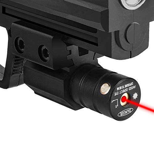 EZshoot Compact Tactical Red Dot Red Laser Sight with Picatinny Ra...