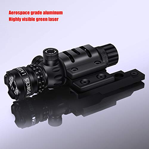EZshoot Green Laser Sight Green Dot 532nm Rifle Scope with Rail Mo...