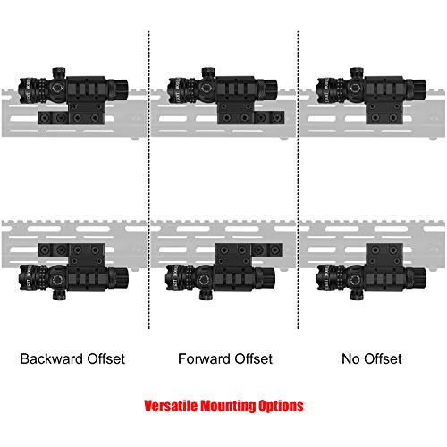 EZshoot Green Laser Sight Green Dot 532nm Rifle Scope with Rail Mo...