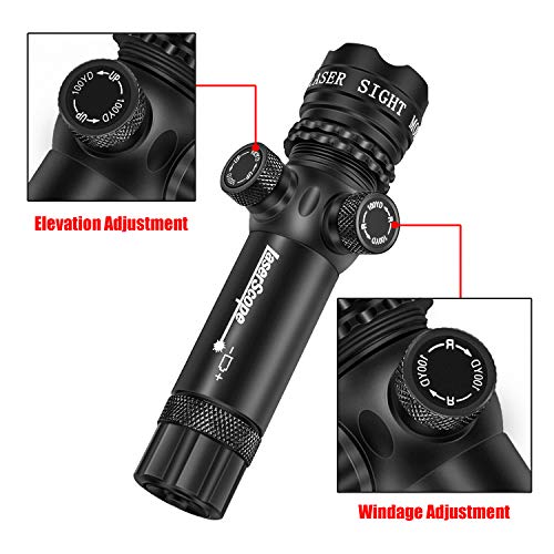 EZshoot Green Laser Sight Green Dot 532nm Rifle Scope with Rail Mo...