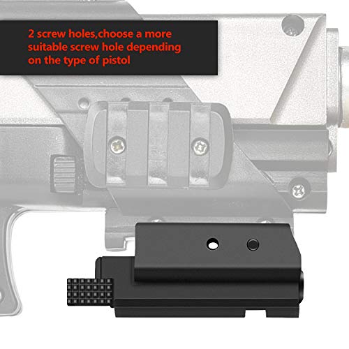 EZshoot Red Dot Laser Sight Tactical 20mm Standard Picatinny Weave...