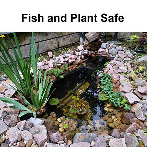 F-XW Pond Liners HDPE Rubber Pond Skins, Puncture and Tear Resista...