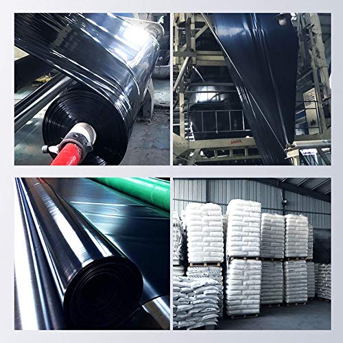 F-XW Pond Liners HDPE Rubber Pond Skins, Puncture and Tear Resista...