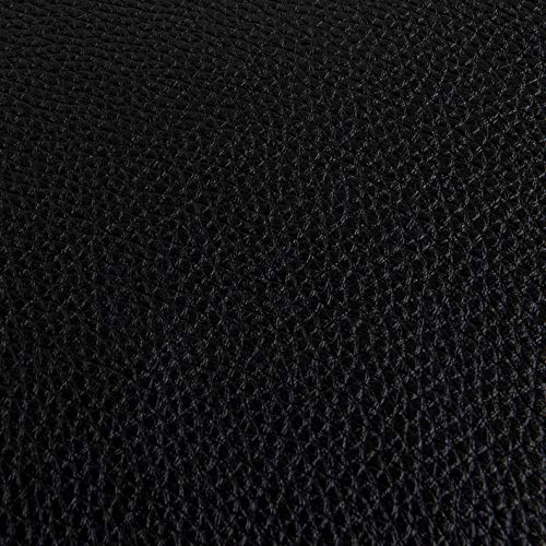 Fabric Black Cabo Faux Leather Yard