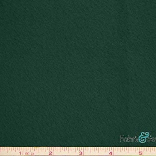 Hunter Green Anti-Pill Polar Fleece Fabric Polyester 13 Oz 58-60