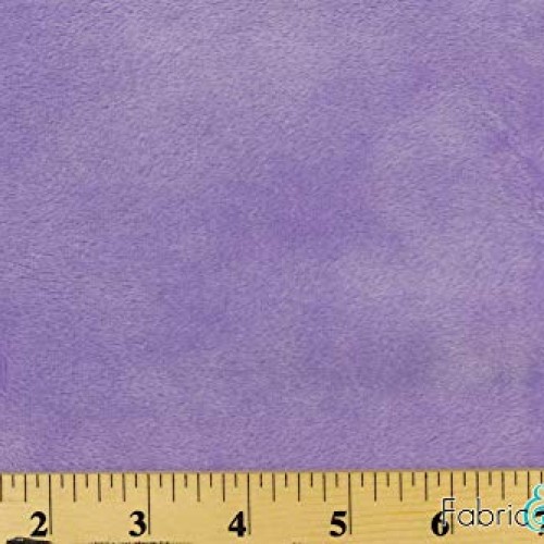 Lilac Lavender Purple Minky Smooth Soft Solid Plush Faux Fake Fur ...