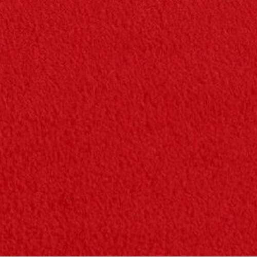 Red Anti Pill Solid Fleece Fabric, 60 Inches Wide - Sold By The Yard