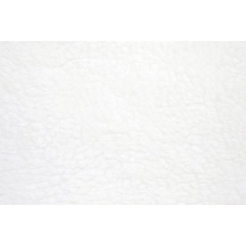 White Anti Pill Solid Fleece Fabric, 60 Inches Wide - Sold By The...