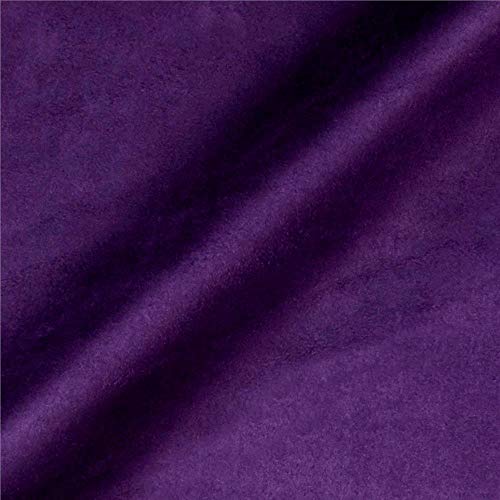 Fabric.com Purple Grand Slam Suede Fabric by The Yard