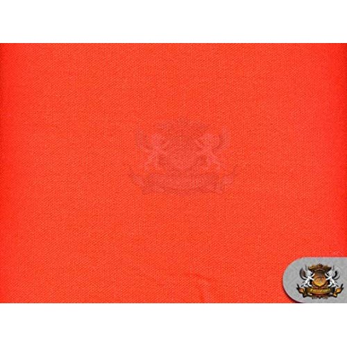 Canvas Duck Fabric 10 oz Dyed Solid ORANGE / 54 Wide/Sold by the ...
