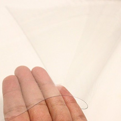 Clear Vinyl Fabric 54 Wide Sold by The Yard 12 Gauge