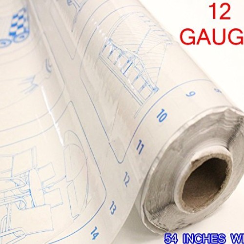 Clear Vinyl Fabric 54 Wide Sold by The Yard 12 Gauge