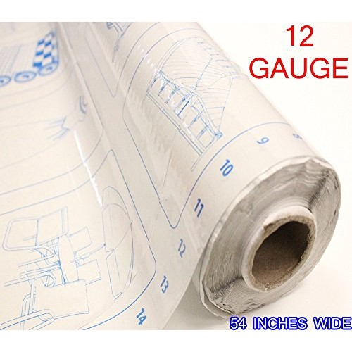 Clear Vinyl Fabric 54 Wide Sold by The Yard 12 Gauge