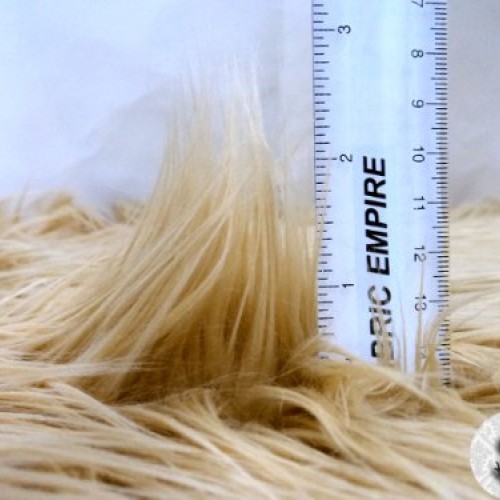 Faux/Fake Fur Mongolian Camel Fabric by The Yard