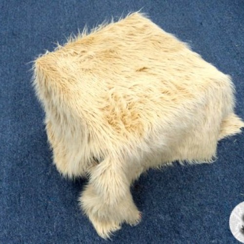 Faux/Fake Fur Mongolian Camel Fabric by The Yard