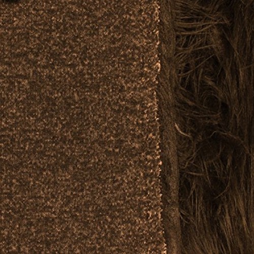 Faux Fur Fabric Long Pile Gorilla Brown / 60 Wide/Sold by The Yard