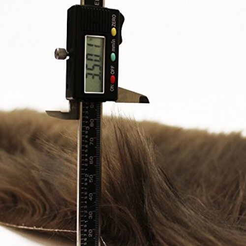 Faux Fur Fabric Long Pile Gorilla Brown / 60 Wide/Sold by The Yard