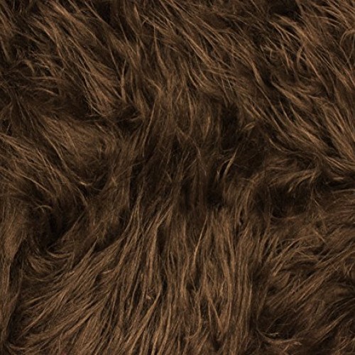 Faux Fur Fabric Long Pile Gorilla Brown / 60 Wide/Sold by The Yard
