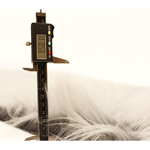 Faux Fur Fabric Long Pile Gorilla Grey Frost / 60 Wide/Sold by Th...