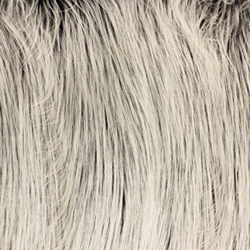 Faux Fur Fabric Long Pile Gorilla Grey Frost / 60 Wide/Sold by Th...