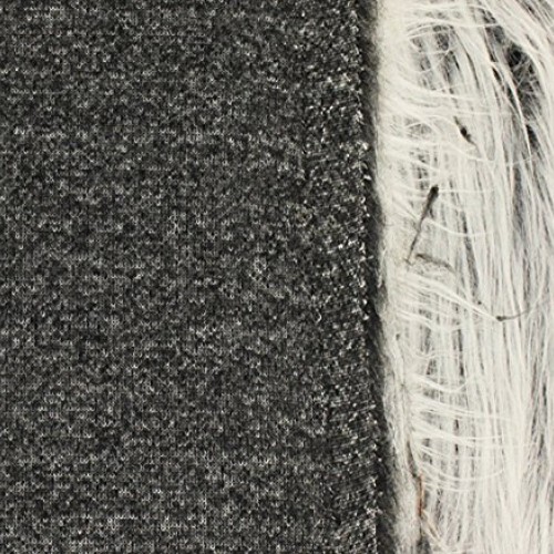Faux Fur Fabric Long Pile Gorilla Grey Frost / 60 Wide/Sold by Th...