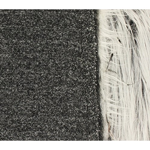 Faux Fur Fabric Long Pile Gorilla Grey Frost / 60 Wide/Sold by Th...