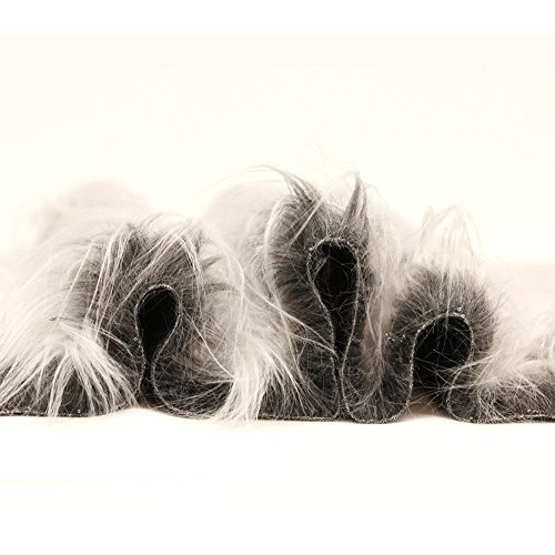 Faux Fur Fabric Long Pile Gorilla Grey Frost / 60 Wide/Sold by Th...