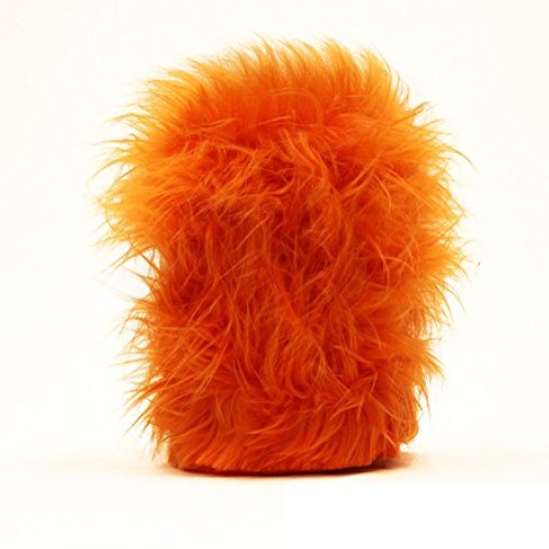 Faux Fur Fabric Long Pile Gorilla Orange / 60 Wide/Sold by The Yard