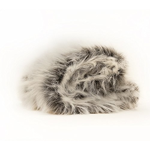 Faux Fur Fabric Long Pile Monkey Shaggy Gray Frost / 60 Wide/Sold...