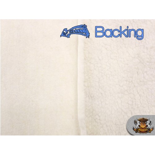 Heavy Duty SHERPA SHEEP SKIN Ivory Faux Fur Fabric / 66W/BTY