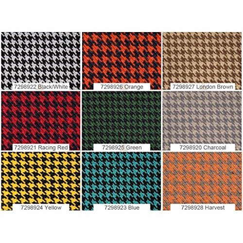 Houndstooth Automotive Retro Headliner Material & Upholstery Fabri...
